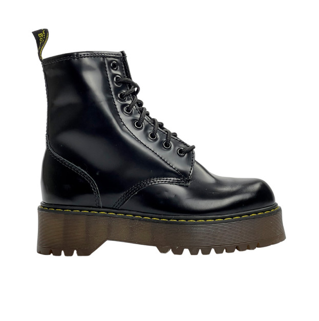 Dr. Martens Jadon Smooth Leather Platform Boots З ХУТРОМ