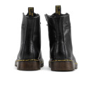 Черевики Dr. Martens 1460 Smooth Leather Lace Up Boots З ХУТРОМ Чорний