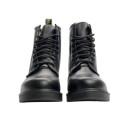 Boots Dr. Martens 1460 Mono Smooth Leather Lace Up Boots З ХУТРОМ Black