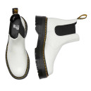 Boots Dr. Martens 2976 Smooth Leather Platform Chelsea Boots 25055100 Black/white