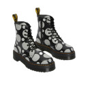 Boots Dr. Martens Jadon Polka Dot Smooth Leather Platform Boots 26882009 Black/white