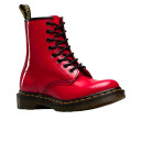 Boots Dr. Martens 1460 Patent Leather Lace Up Boots 11821606 Red