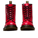 Boots Dr. Martens 1460 Patent Leather Lace Up Boots 11821606 Red