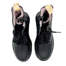 Boots Dr. Martens Jadon Smooth Leather Platform Boots Triple Black Zip С МЕХОМ Black