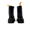 Boots Dr. Martens Jadon Smooth Leather Platform Boots Triple Black Zip С МЕХОМ Black