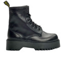 Ботинки Dr. Martens Jadon Smooth Leather Platform Zip Black Черный