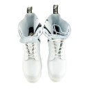 Boots Dr. Martens Jadon Smooth Leather Boots Zip White White