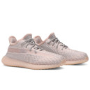 Кроссовки Adidas Yeezy Boost 350 V2 Synth (Reflective Laces) FV5578 Розовый