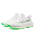 Кроссовки Adidas Yeezy Boost 350 V2 White Green Белый/зеленый