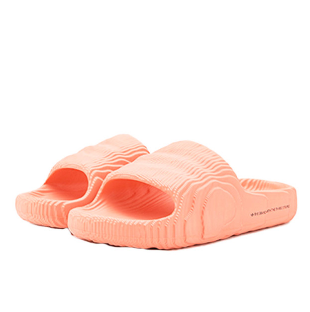 Adidas Adilette 22 Slides Peach