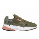 Кроссовки Adidas Falcon Olive White Оливковый