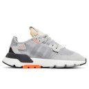 Кросівки Adidas Nite Jogger Grey Two Solar Orange DB3361 Сірий