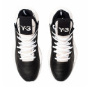 Кросівки Adidas Y-3 Kaiwa Black White Black Heel F97415 Чорний/білий