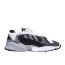 Кроссовки Adidas Yung-1 White Grey G27025 Черный/серый