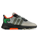 Кроссовки Adidas Nite Jogger Sesame Black Bold Green EE5569 Разноцветные