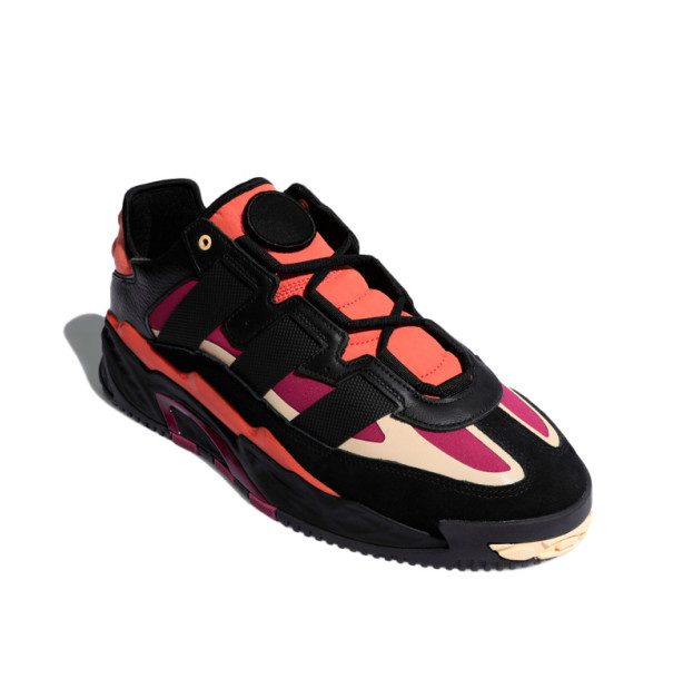 Adidas Niteball Black Power Berry Orange FY0157
