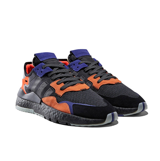 Adidas Nite Jogger Black Orange Blue