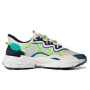 Кросівки Adidas Ozweego Chalk White Signal Green Legend Ink FY3124 Різнокольорові