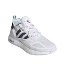 Кроссовки Adidas ZX 2K Boost White Iridescent Core Black FX8489 Белый/синий