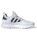 Кроссовки Adidas ZX 2K Boost White Iridescent Core Black FX8489 Белый/синий