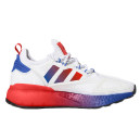 Sneakers Adidas ZX 2K Boost White Solar Red Blue FX9519 Multicolored