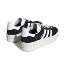 Кросівки Adidas Gazelle Platform Core Black HQ6912 Чорний/білий