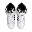 Кросівки Adidas Forum High White Black Чорний/білий