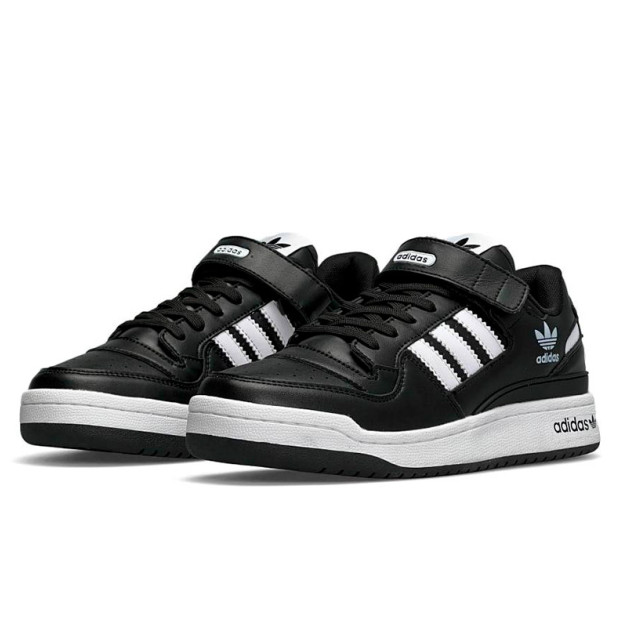 Adidas Forum 84 Low All Black White