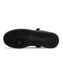 Кроссовки Adidas Forum 84 Low All Black White Черный/белый