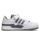 Кроссовки Adidas Forum 84 Low White Grey Белый/серый