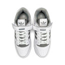 Кроссовки Adidas Forum 84 Low White Grey Белый/серый