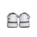 Кроссовки Adidas Forum 84 Low White Grey Белый/серый