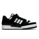 Кроссовки Adidas Forum 84 Low Black Suede White Черный/белый