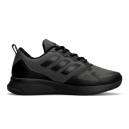 Кросівки Adidas Cloudfoam Termo Dark Grey Black с Флисом Чорний/сірий