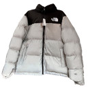 Верхній одяг Пуховик Унісекс рефлективний The North Face 1996 Retro Nuptse Jacket 700 Чорний/сірий