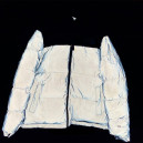 Верхній одяг Пуховик Унісекс рефлективний The North Face 1996 Retro Nuptse Jacket 700 Чорний/сірий