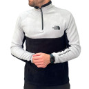 Кофти Унісекс Флісова Кофта The North Face Fleece Jacket Чорний/білий