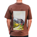 Футболки Унісекс Футболка The North Face Бордовий