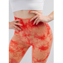 Спортивний одяг Легінси Персиково-Рожеві з Push-Up Ефектом Рожевий, Помаранчевий