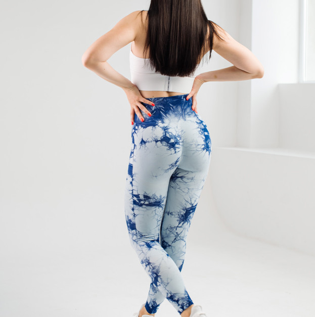 Легінси Голубі з Push-Up Ефектом