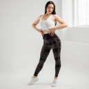 Спортивний одяг Легінси Коричнево-Чорні з Push-Up Ефектом Чорний, Коричневий