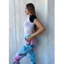 Спортивний одяг Легінси Різнокольорові з Push-Up Ефектом Різнокольорові