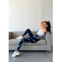 Спортивний одяг Легінси Сині з Push-Up Ефектом Cиній