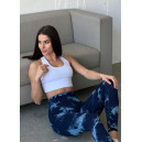 Спортивний одяг Легінси Сині з Push-Up Ефектом Cиній