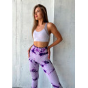 Спортивная одежда Легінси Фіолетові з Push-Up Ефектом Фиолетовый