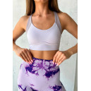 Спортивная одежда Легінси Фіолетові з Push-Up Ефектом Фиолетовый