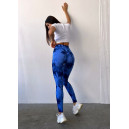 Спортивний одяг Легінси Темно Сині з Push-Up Ефектом Cиній