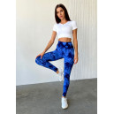 Спортивний одяг Легінси Темно Сині з Push-Up Ефектом Cиній