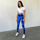 Спортивний одяг Легінси Темно Сині з Push-Up Ефектом Cиній