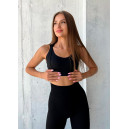 Спортивний одяг Легінси Чорні з Push-Up Ефектом Чорний